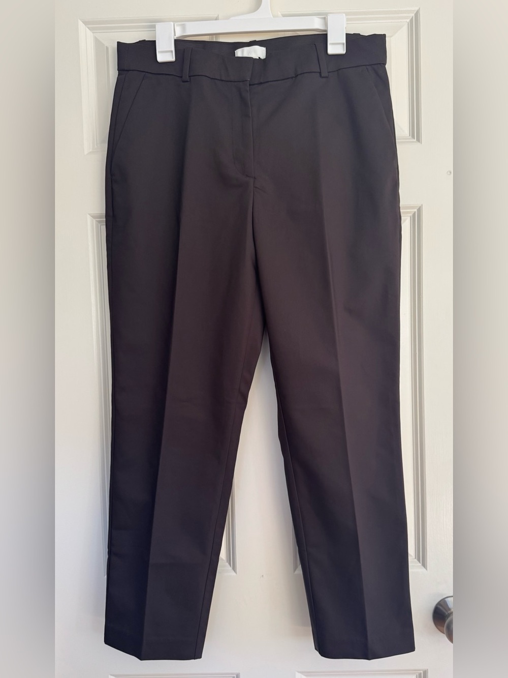 H&M classic business casual brown ankle dress trouser pants women’s size 12 NWT